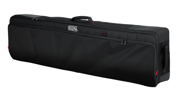 PRO-GO SERIES SLIM 76-NOTE KEYBOARD BAG WITH MICRO FLEECE INTERIOR AND REMOVABLE BACKPACK STRAPS